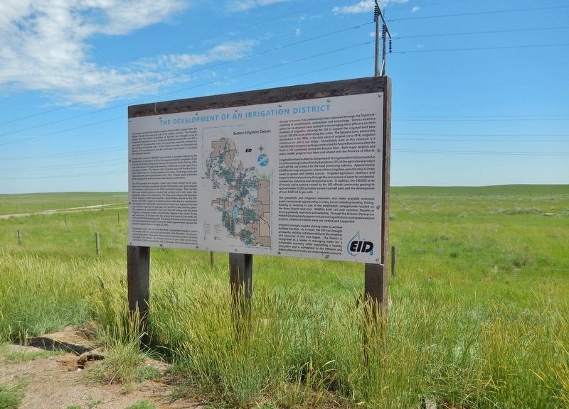 The Development of an Irrigation District Marker image. Click for full size.