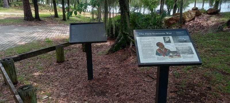 Florida's Inland Graveyard of Ships Marker (missing) image. Click for full size.