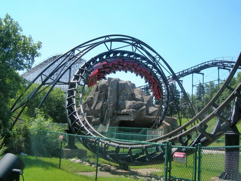 The Demon's corkscrew. Click for full size. The Demon's corkscrew image. Click for full size.