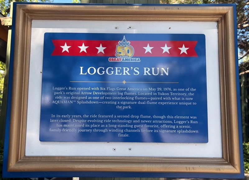 Logger's Run Marker image. Click for full size.
