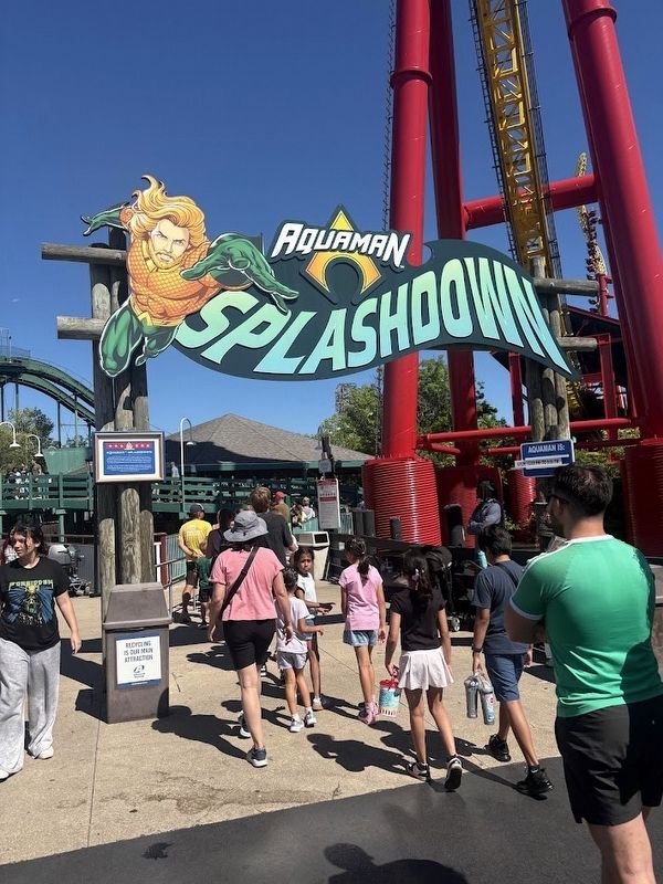 Aquaman Splashdown Marker image. Click for full size.