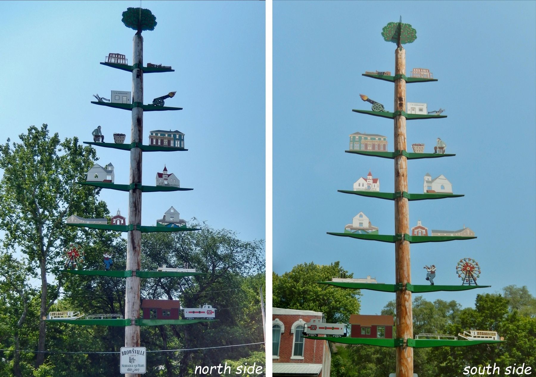 Brownville Heritage Tree. Click for full size. Brownville Heritage Tree image. Click for full size.
