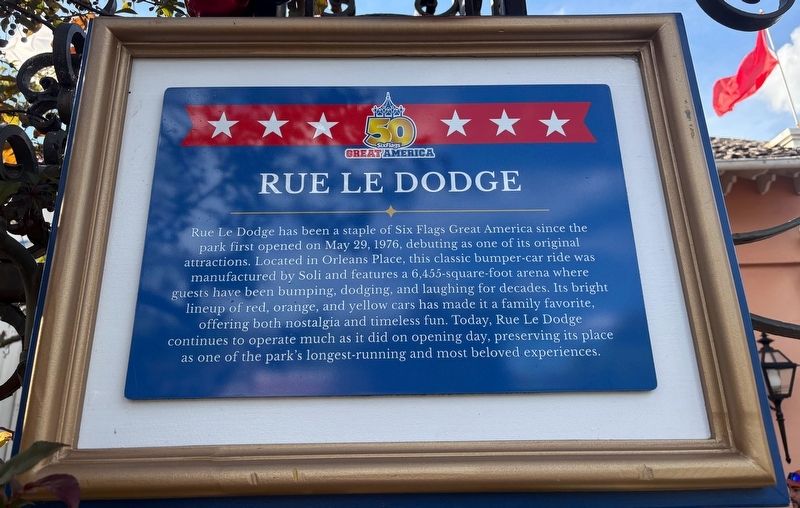 Rue Le Dodge Marker image. Click for full size.