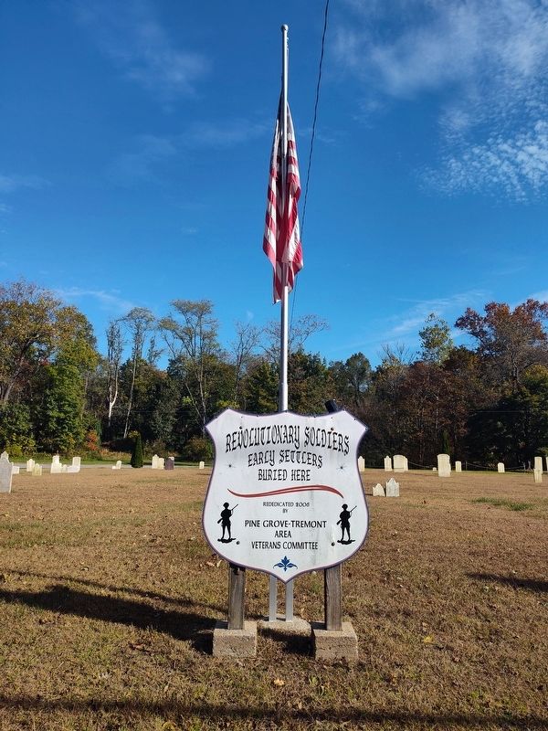 Revolutionary Soldiers Marker image. Click for full size.