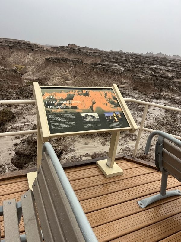 THe Badlands Marker image. Click for full size.
