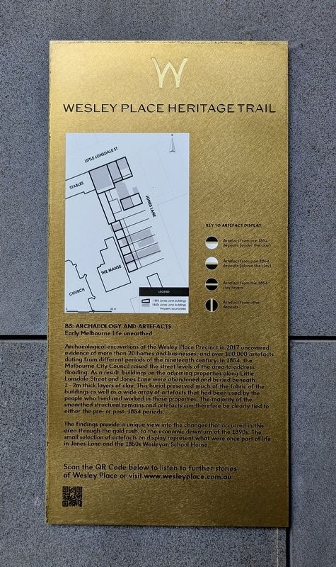 Archaeology and Artefacts Marker image. Click for full size.
