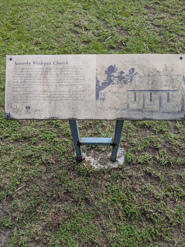 Scoresby Wesleyan Church Marker image. Click for full size.