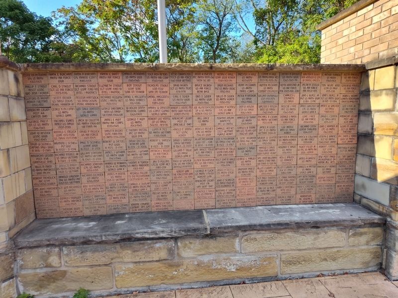 American Legion Post 254 Wall of Honor Marker image. Click for full size.