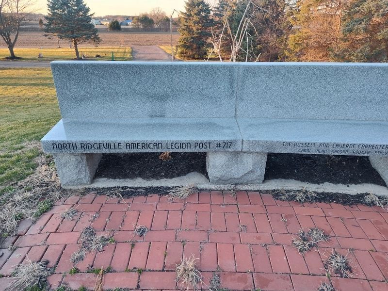 Eaton Township Veterans Memorial. Click for full size. Eaton Township Veterans Memorial image. Click for full size.