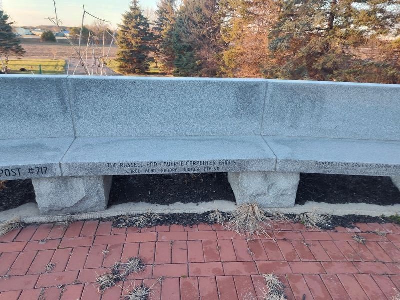 Eaton Township Veterans Memorial. Click for full size. Eaton Township Veterans Memorial image. Click for full size.