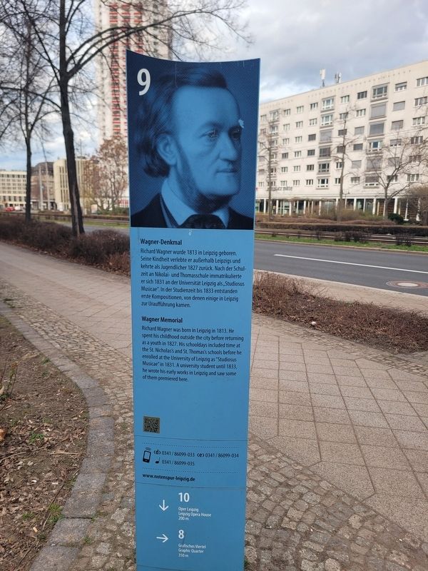 Wagner-Denkmal / Wagner Memorial. Click for full size. Wagner-Denkmal / Wagner Memorial image. Click for full size.