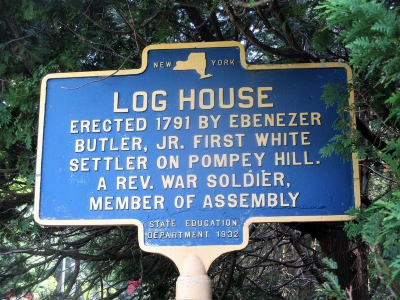 Log House Marker view of July 2020. Click for full size. Log House Marker view of July 2020 image. Click for full size.