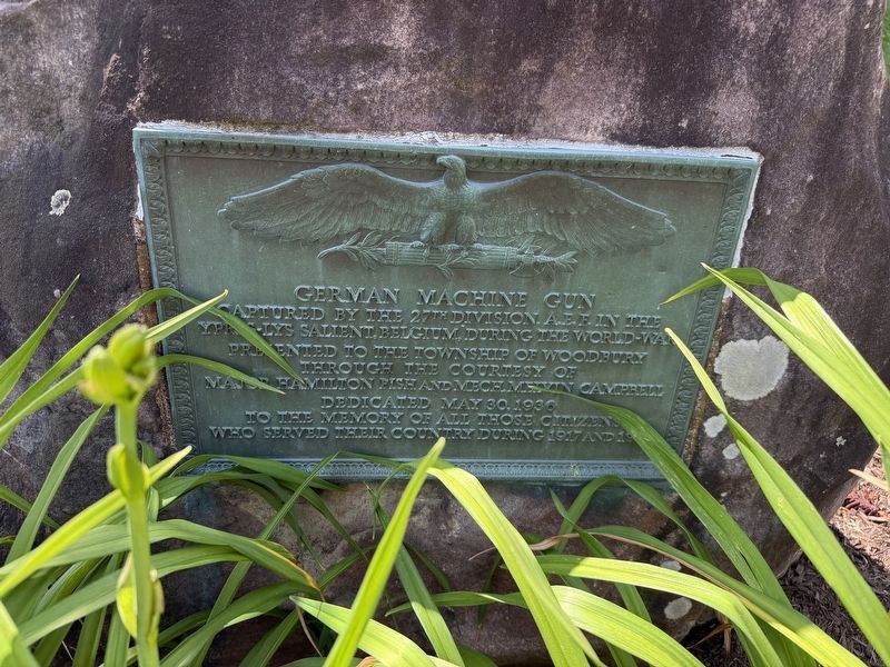German Machine Gun Memorial image. Click for full size.