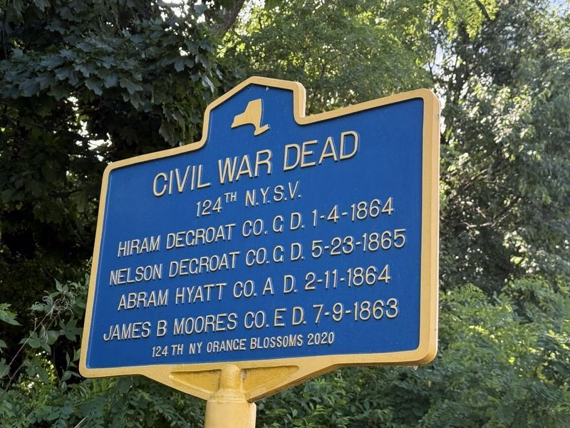 Civil War Dead Marker image. Click for full size.