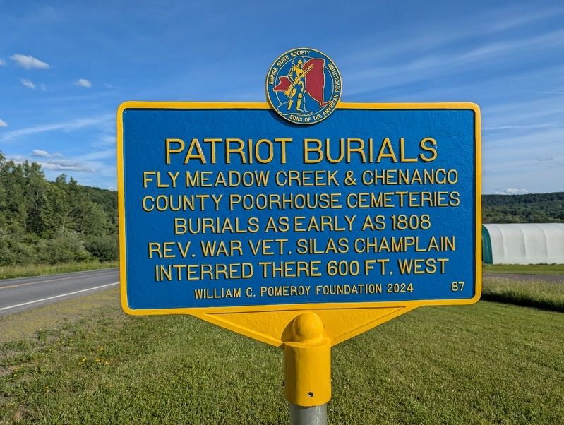 Patriot Burials Marker. Click for full size. Patriot Burials Marker image. Click for full size.