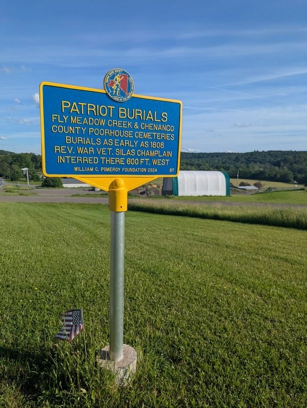 Patriot Burials Marker area view. Click for full size. Patriot Burials Marker area view image. Click for full size.