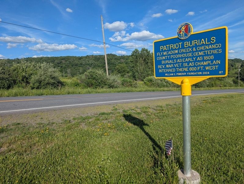 Patriot Burials Marker. Click for full size. Patriot Burials Marker image. Click for full size.