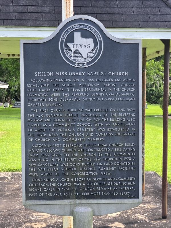 Shiloh Missionary Baptist Church Marker. Click for full size. Shiloh Missionary Baptist Church Marker image. Click for full size.