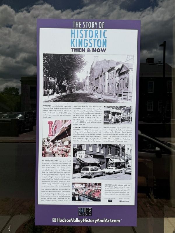 The Story of Historic Kingston Marker image. Click for full size.