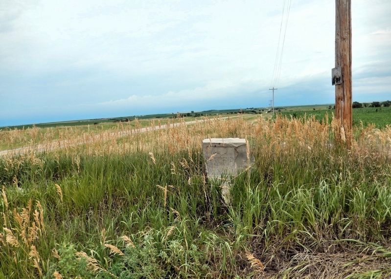 Ft. McPherson Trail Marker. Click for full size. Ft. McPherson Trail Marker image. Click for full size.