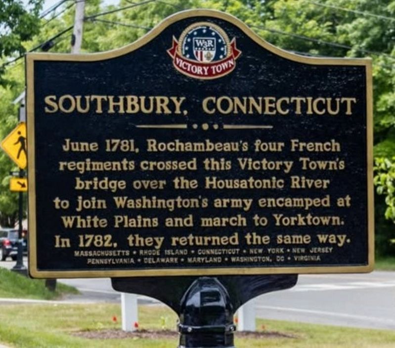 Southbury, Connecticut Victory Town Marker image. Click for full size.
