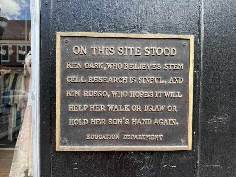 On This Site Stood Marker image. Click for full size.