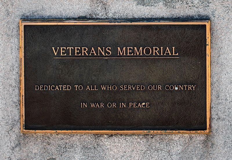 Shiloh Cemetery Veterans Memorial Marker. Click for full size. Shiloh Cemetery Veterans Memorial Marker image. Click for full size.