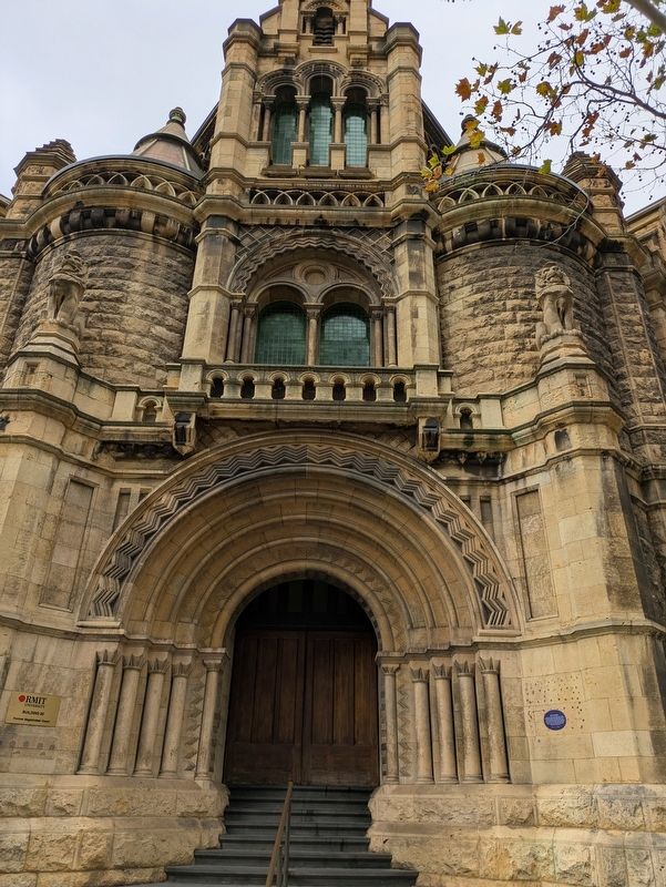 City Court Frontage and Marker image. Click for full size.