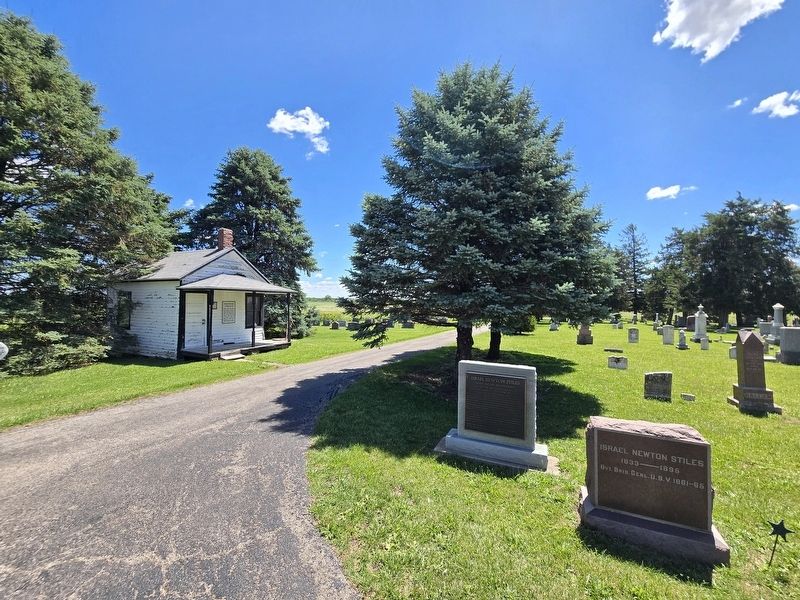 Israel Newton Stiles Marker. Click for full size. Israel Newton Stiles Marker image. Click for full size.