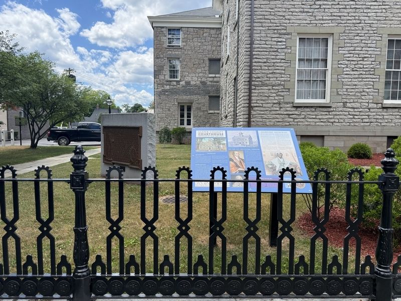 Ulster County Courthouse Marker image. Click for full size.
