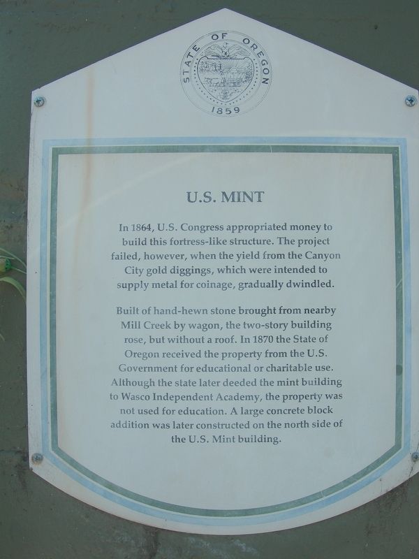 U.S. Mint Marker image. Click for full size.