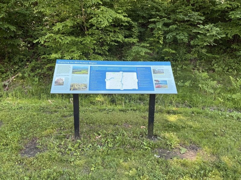 Exploring the Mid-Hudson Region Marker. Click for full size. Exploring the Mid-Hudson Region Marker image. Click for full size.