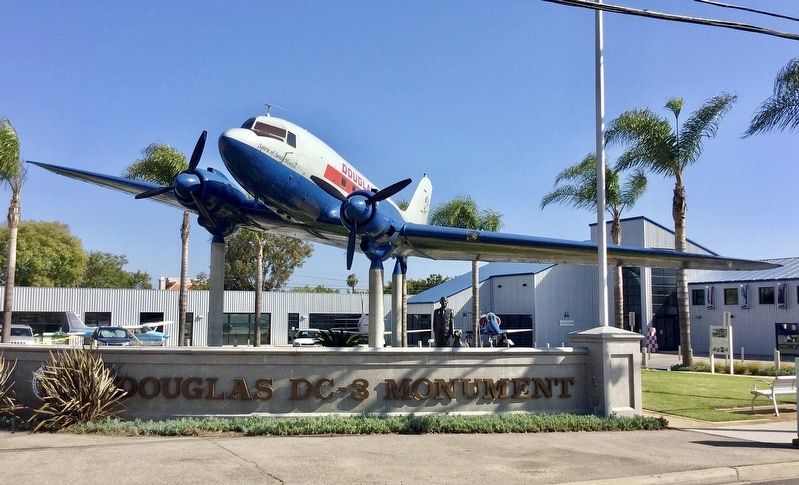 Douglas DC-3, and the Museum of Flying. Click for full size. Douglas DC-3, and the Museum of Flying image. Click for full size.