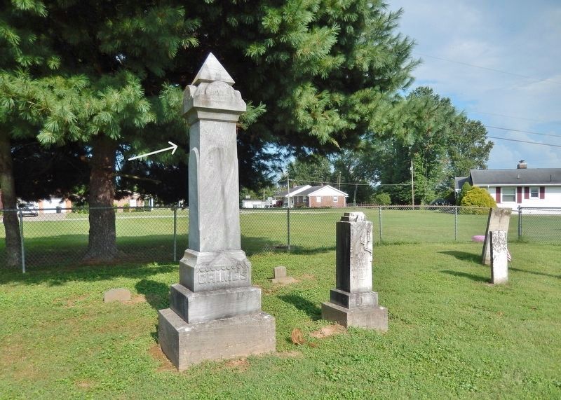 Samuel E. Grimes & Sarah Sallie Brookover Grimes Monument. Click for full size. Samuel E. Grimes & Sarah Sallie Brookover Grimes Monument image. Click for full size.