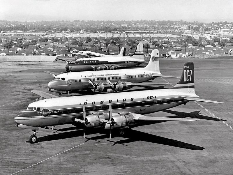 Douglas Aircraft at Santa Monica Airport. Click for full size. Douglas Aircraft at Santa Monica Airport image. Click for full size.