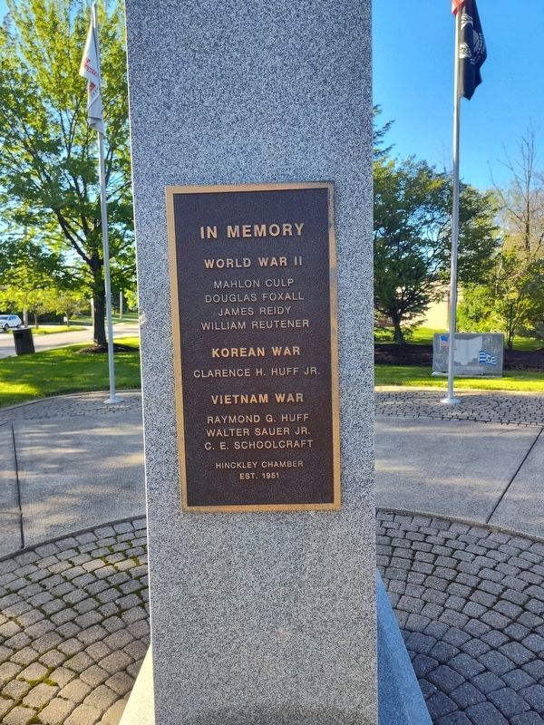 In Memory Marker. Click for full size. In Memory Marker image. Click for full size.