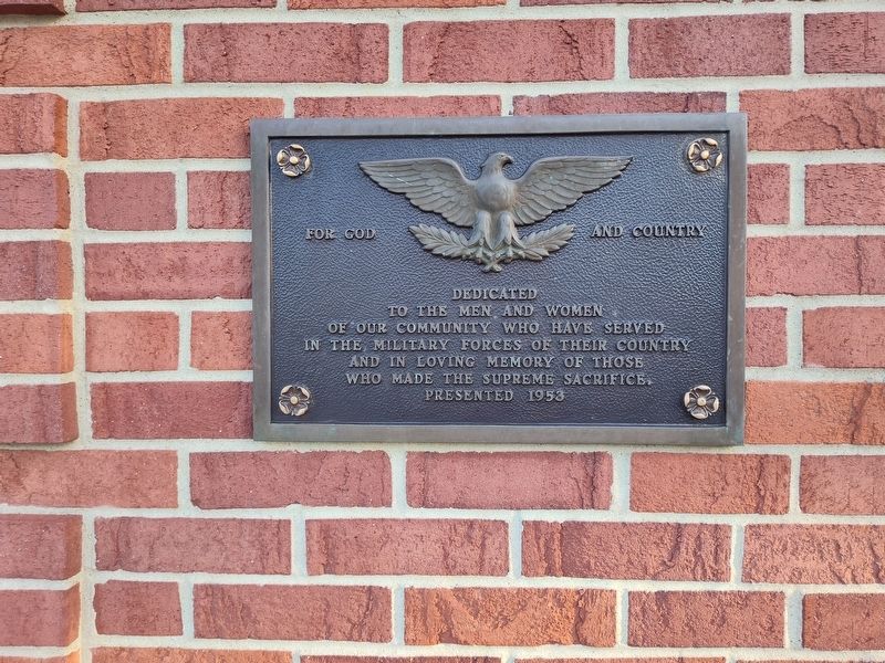 For God and Country Marker. Click for full size. For God and Country Marker image. Click for full size.