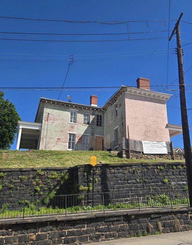 Irish-Townsend House and Marker. Click for full size. Irish-Townsend House and Marker image. Click for full size.