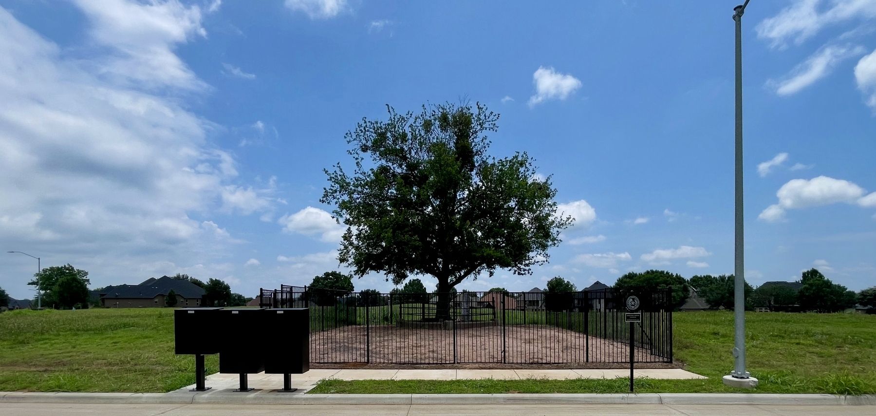 Hudson Family Cemetery with Marker. Click for full size. Hudson Family Cemetery with Marker image. Click for full size.