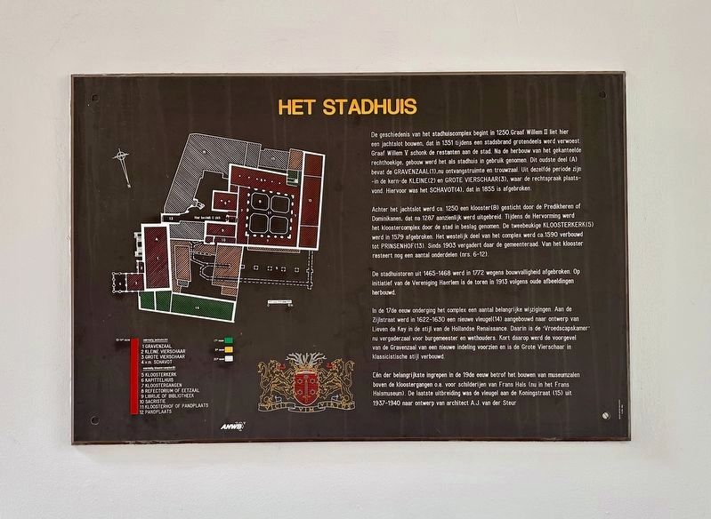 Stadhuis / City Hall Marker (major panel). Click for full size. Stadhuis / City Hall Marker (major panel) image. Click for full size.