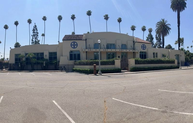 Santa Fe Depot and Marker. Click for full size. Santa Fe Depot and Marker image. Click for full size.