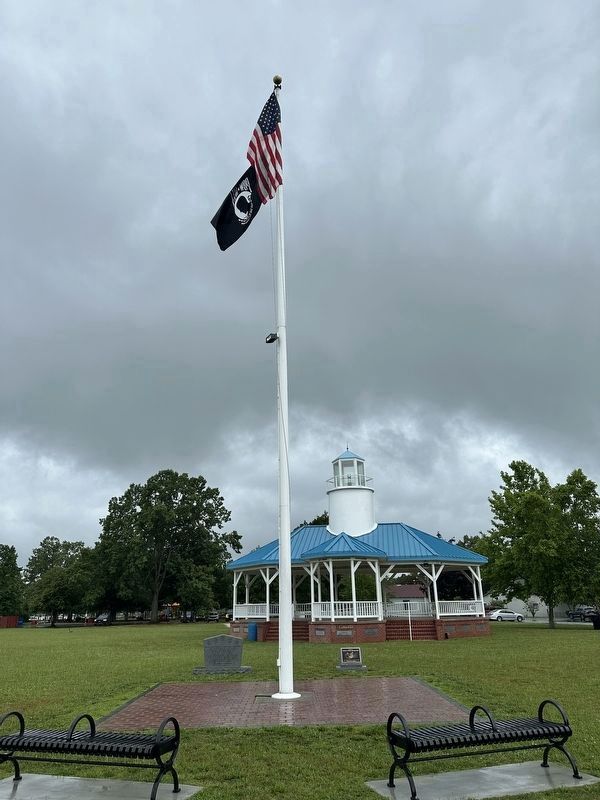Veterans Memorial - wide view. Click for full size. Veterans Memorial - wide view image. Click for full size.