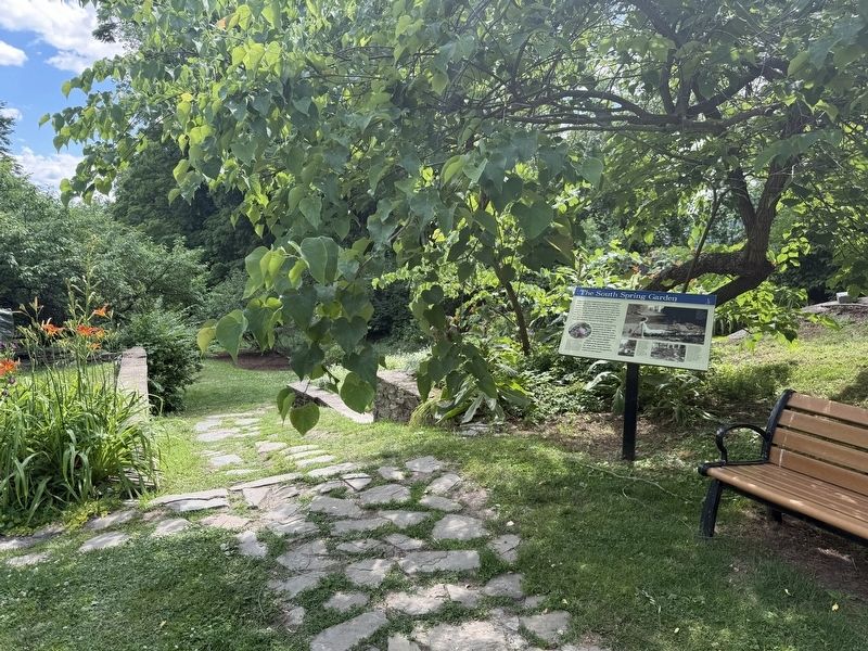 The South Spring Garden Marker. Click for full size. The South Spring Garden Marker image. Click for full size.