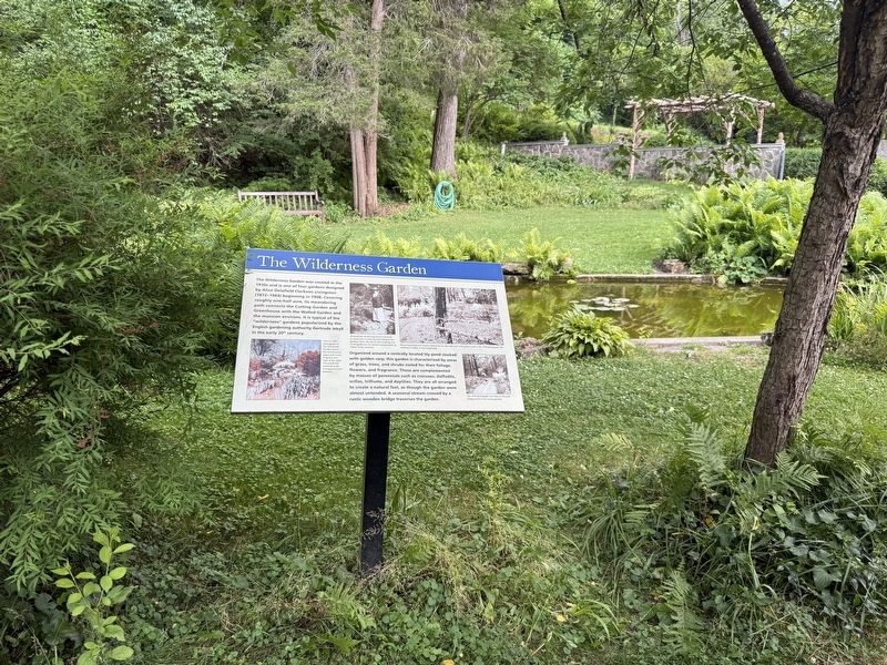 The Wilderness Garden Marker. Click for full size. The Wilderness Garden Marker image. Click for full size.