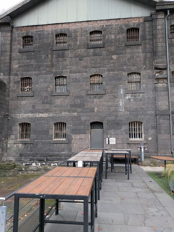 2nd Cell Block Marker in the Courtyard image. Click for full size.