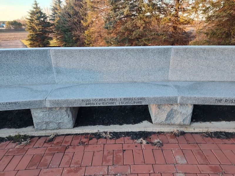 Eaton Township Veterans Memorial. Click for full size. Eaton Township Veterans Memorial image. Click for full size.