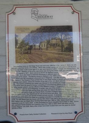 356 Ridge Road - Marker image. Click for full size.