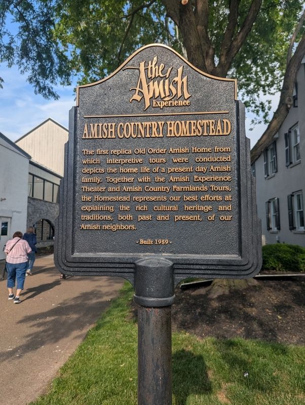 Amish Country Homestead Marker. Click for full size. Amish Country Homestead Marker image. Click for full size.