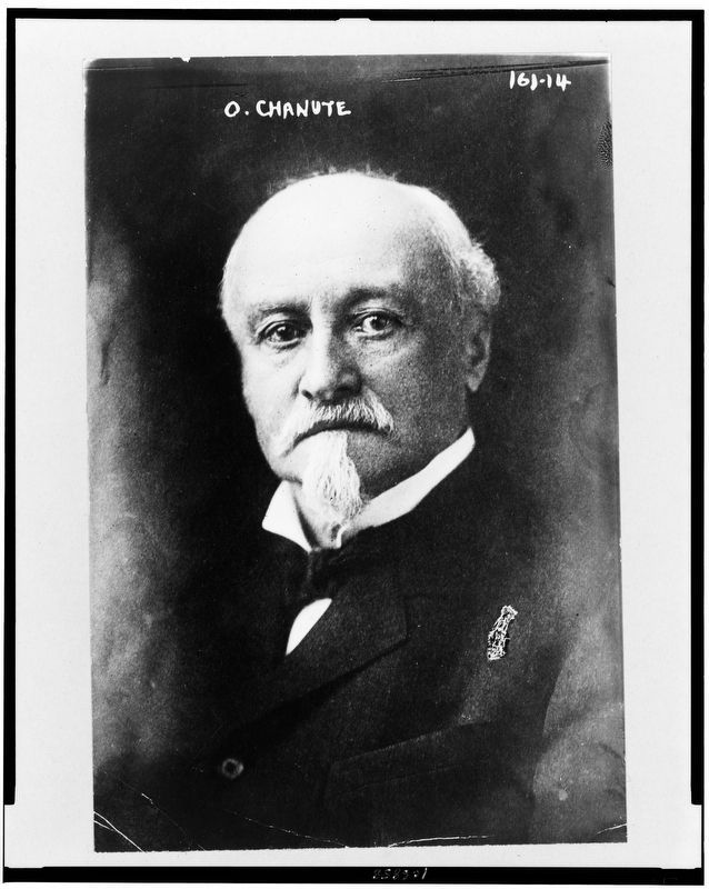 Octave Chanute. Click for more information. Octave Chanute image. Click for more information.