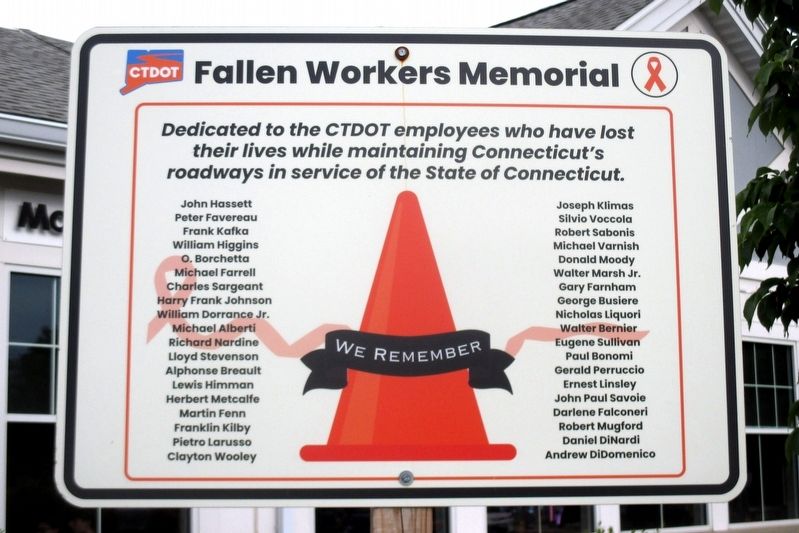 Fallen Workers Memorial. Click for full size. Fallen Workers Memorial image. Click for full size.